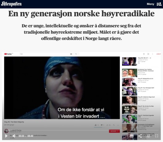 Fra nettsaken om de unge og intellektuelle på høyresida. Fra nettsaken om de unge og intellektuelle på høyresida.