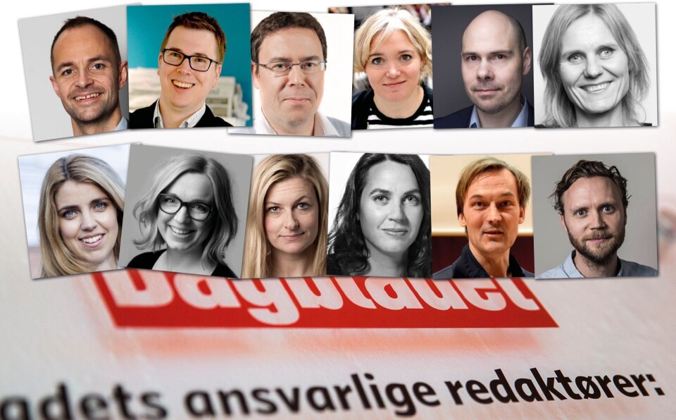Blir en av disse Dagbladets neste toppleder? Blir en av disse Dagbladets neste toppleder?