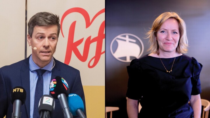 KrF-leder Knut Arild Hareide ga raskt sin støtte til den nå avgåtte Vårt Land-redaktøren Åshild Mathisen.