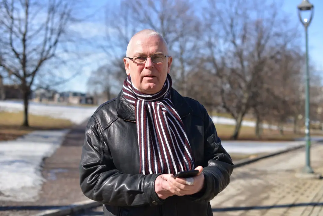 Daglig leder John Bones i SKUP. Daglig leder John Bones i SKUP.