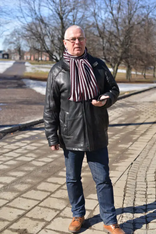 Daglig leder John Bones i SKUP. Daglig leder John Bones i SKUP.