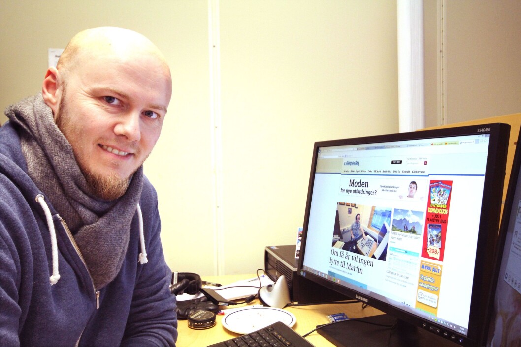 TOM SKOGLUND, nyhetsredaktør i Altaposten. TOM SKOGLUND, nyhetsredaktør i Altaposten.