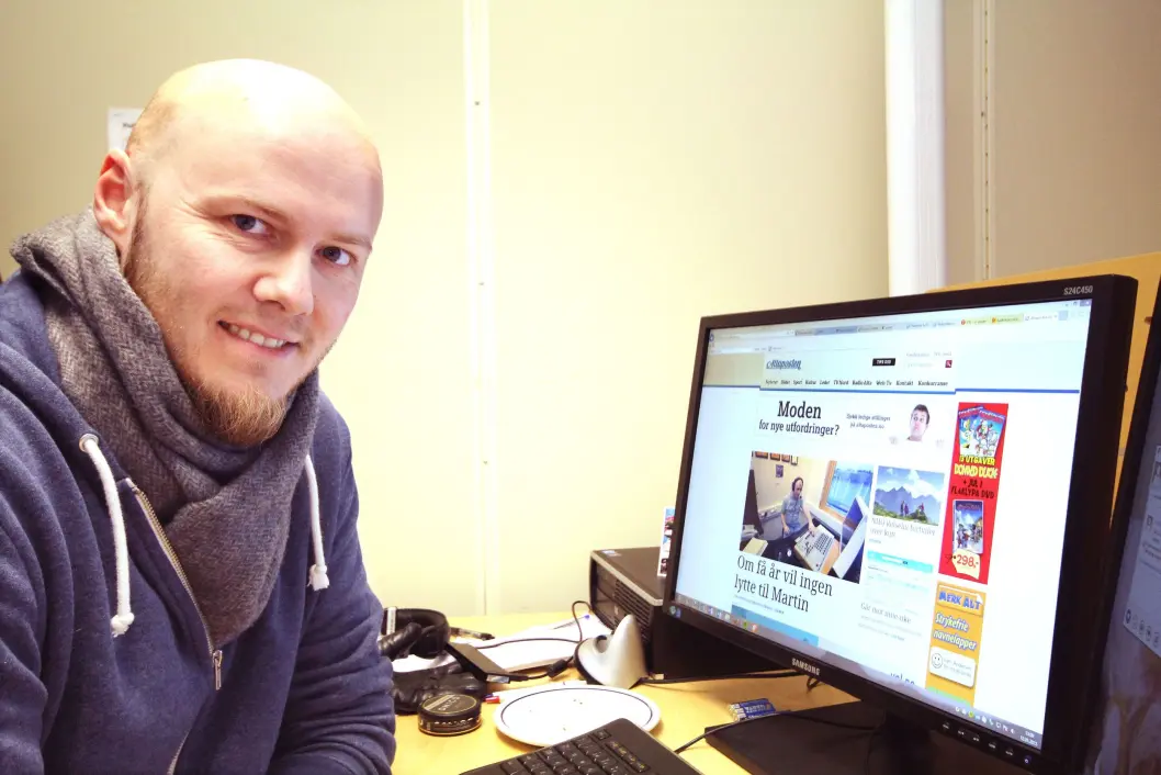 TOM SKOGLUND, nyhetsredaktør i Altaposten. TOM SKOGLUND, nyhetsredaktør i Altaposten.