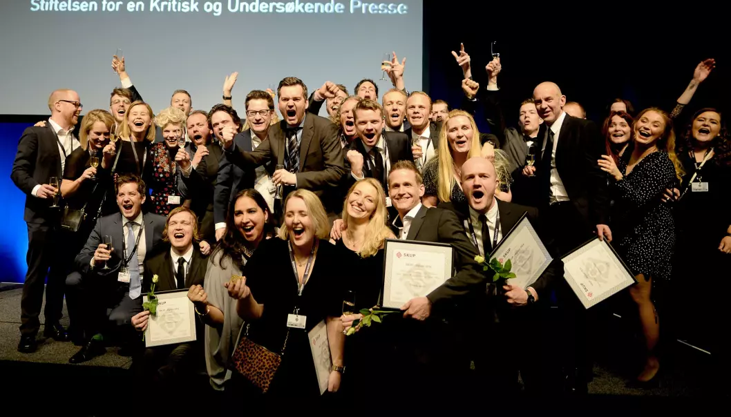 VG vant SKUP-prisen i 2017.