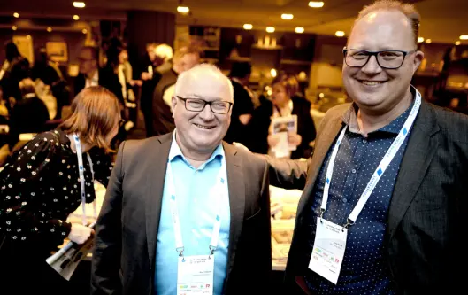 Generalsekretær Rune Hetland og styreleder Tomas Bruvik i Landslaget for lokalaviser - på helgas landsmøte i Bodø. Generalsekretær Rune Hetland og styreleder Tomas Bruvik i Landslaget for lokalaviser - på helgas landsmøte i Bodø.