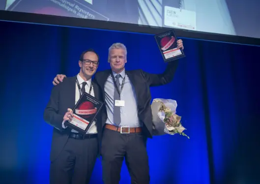 VGs Ronny Berg, Stian Eisenträger og Espen Rasmussen vant IR-prisen i 2018 VGs Ronny Berg, Stian Eisenträger og Espen Rasmussen vant IR-prisen i 2018