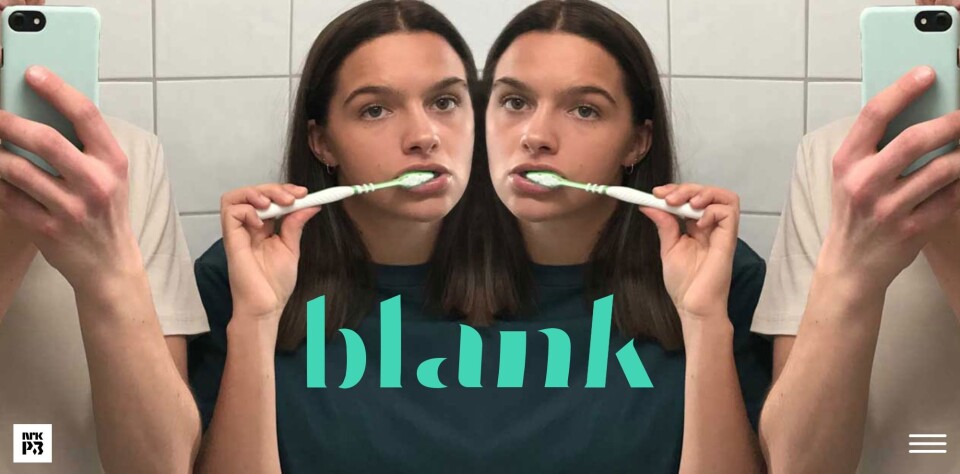 Fra NRKs nye nettserie for ungdom. Fra NRKs nye nettserie for ungdom.