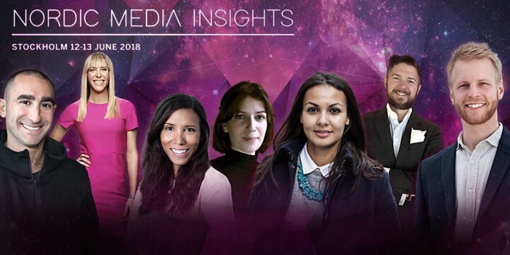 Get 50 percent off when you book your pass to Nordic Media Insights 2018