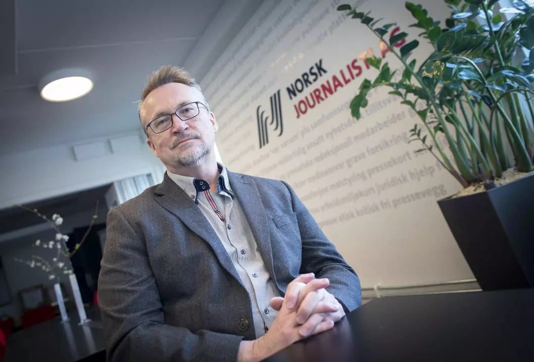 Sekretariatsleder Torbjørn Brenna i Norsk Journalistlag.