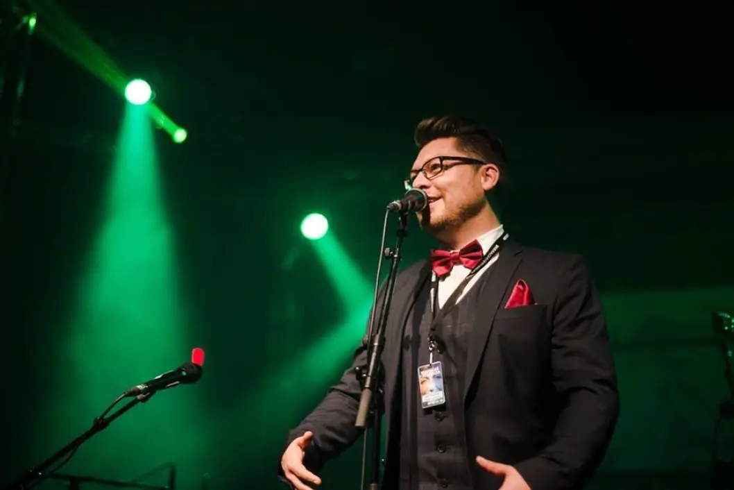 Robert Lundgren på en tidligere utgave av Varangerfestivalen. Robert Lundgren på en tidligere utgave av Varangerfestivalen.