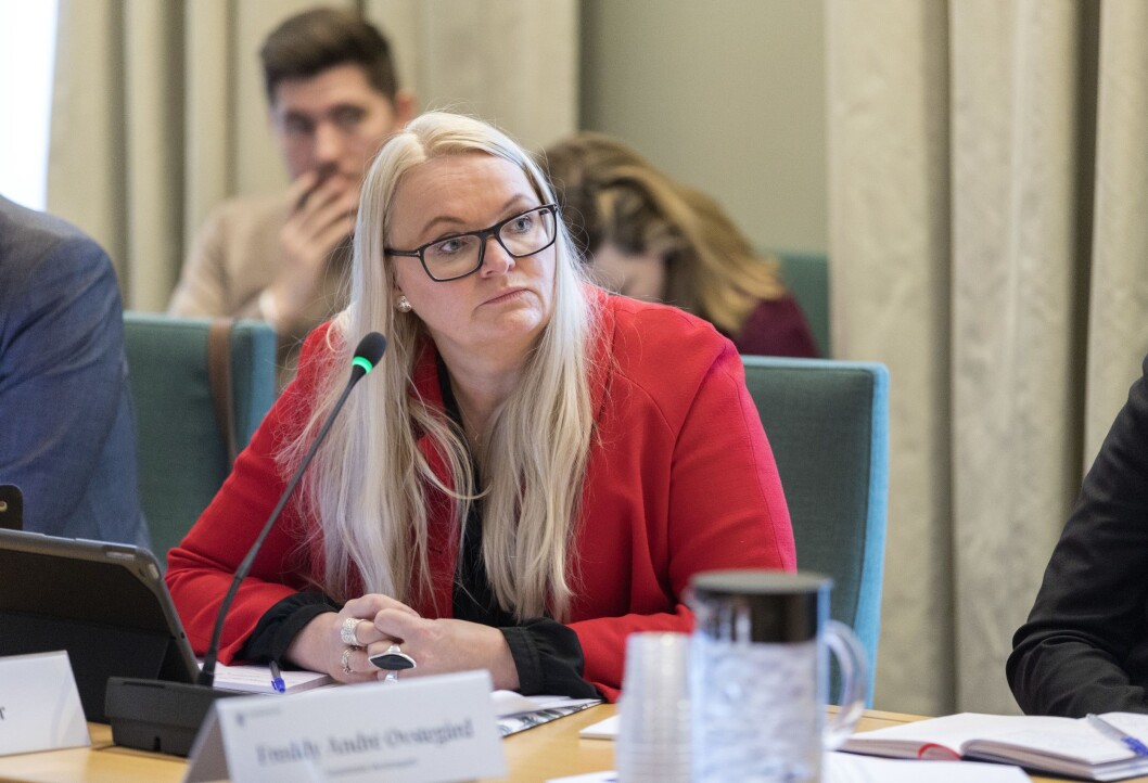 Åslaug Sem-Jacobsen (SP) i familie- og kulturkomiteen på Stortinget.Foto: Gorm Kallestad / NTB scanpix Åslaug Sem-Jacobsen (SP) i familie- og kulturkomiteen på Stortinget.Foto: Gorm Kallestad / NTB scanpix