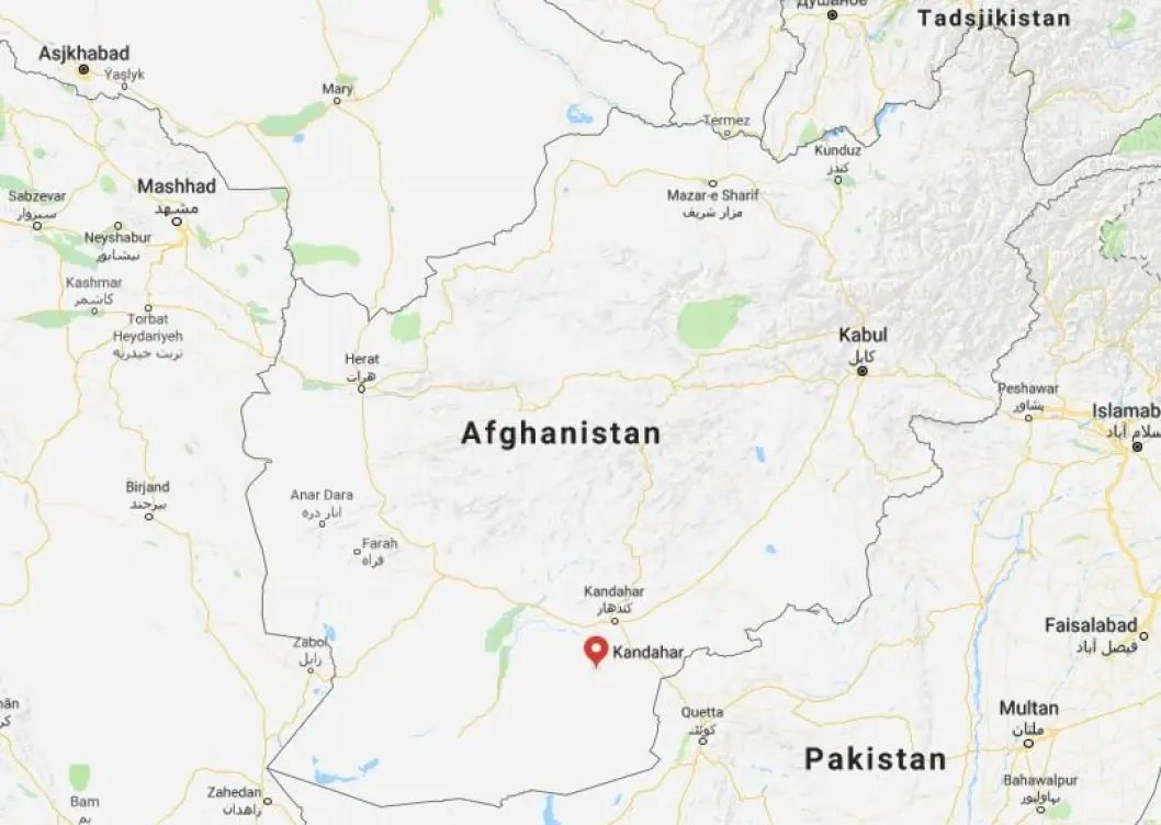 Kandahar-provinsen i Afghanistan. Kandahar-provinsen i Afghanistan.