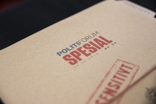 Politiforums utgave som kom ut 3. mai 2018. Politiforums utgave som kom ut 3. mai 2018.