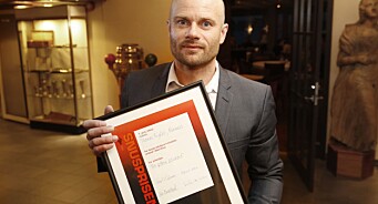 Den prisvinnende journalisten Thomas Frigård (44) er ansatt i Kommunal Rapport