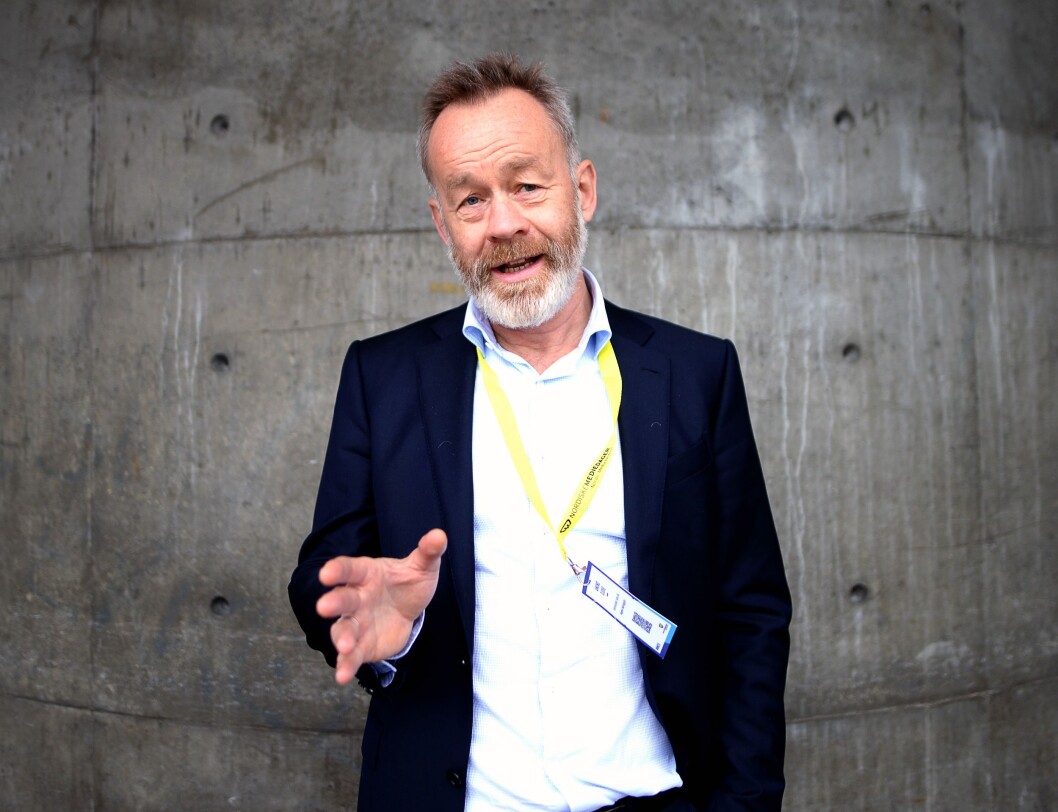Amund Djuve fotografert ved en tidligere anledning. Amund Djuve fotografert ved en tidligere anledning.