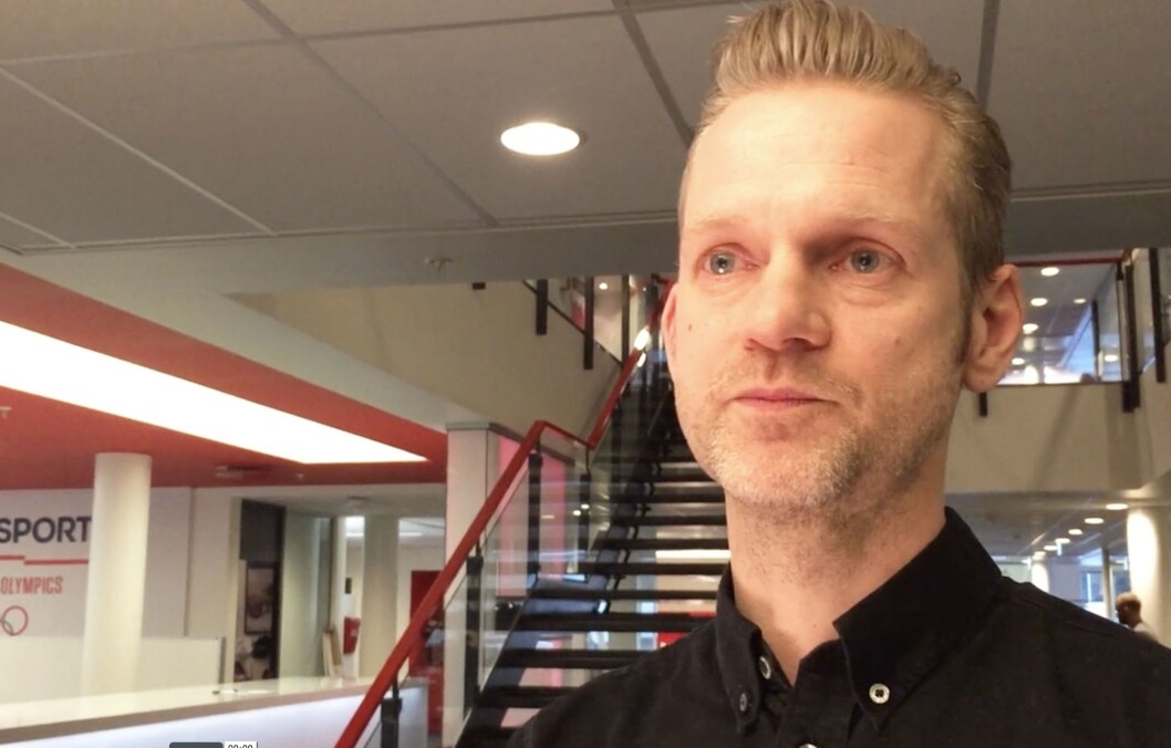 Jon Hernæs, tillitsvalgt for de ansatte i Discovery Jon Hernæs, tillitsvalgt for de ansatte i Discovery
