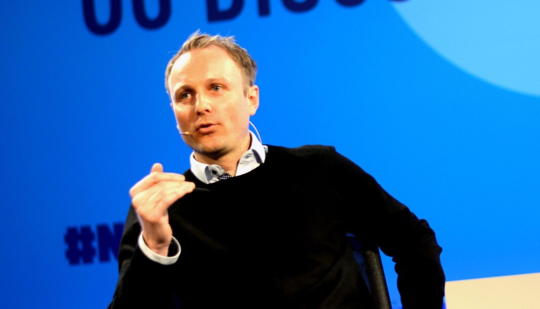 Espen Skoland i Discovery Networks Norway. Espen Skoland i Discovery Networks Norway.