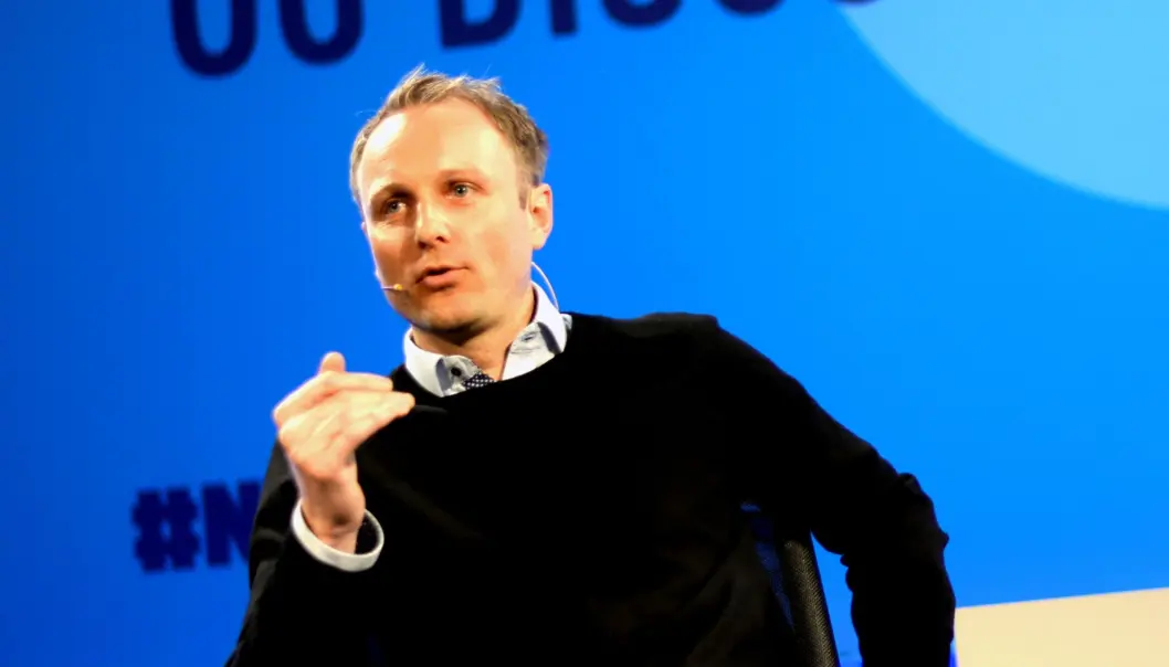 Espen Skoland i Discovery Networks Norway. Espen Skoland i Discovery Networks Norway.