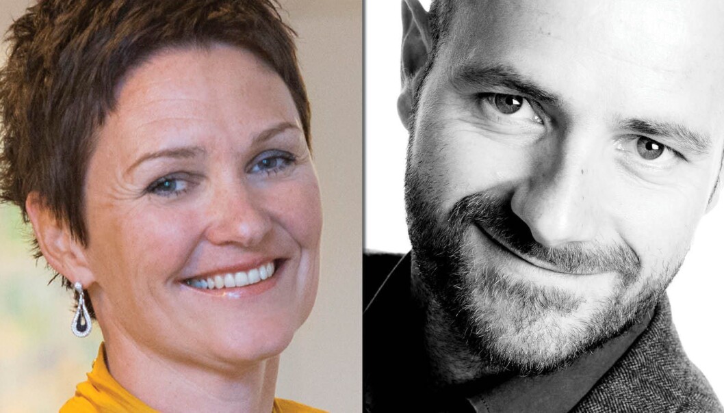 Geir Jangås blir kollega med Kjersti Jamne - sammen skal de løfte Telia Norge videre i digitale kanaler. Geir Jangås blir kollega med Kjersti Jamne - sammen skal de løfte Telia Norge videre i digitale kanaler.