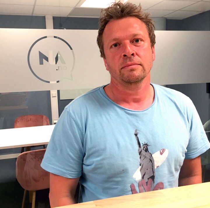 Kjetil Bortelid Mæland, klubbleder i Nettavisen.