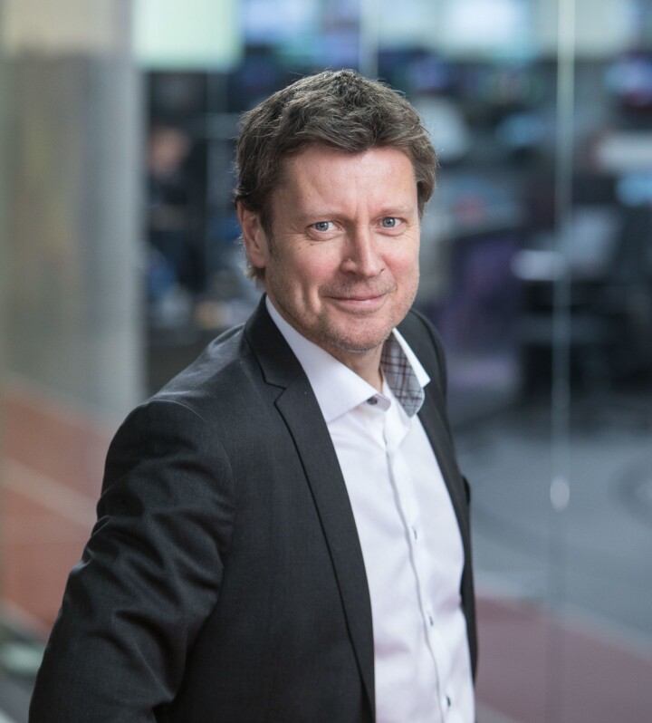 Kanaldirektør Trygve Rønningen i TV 2.