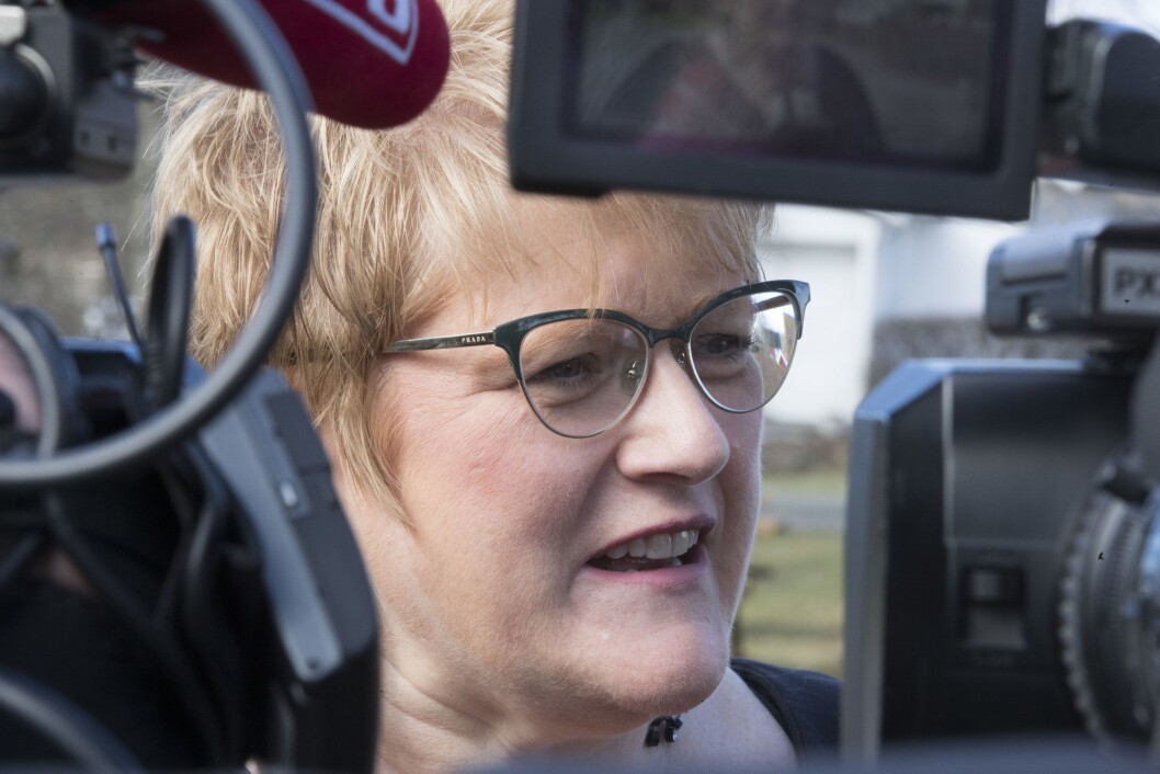 Kulturminister Trine Skei Grande (V). Kulturminister Trine Skei Grande (V).
