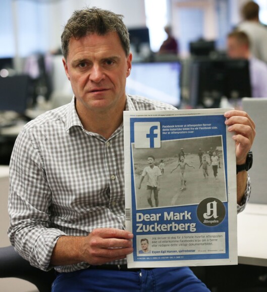 DEAR MARK: Her originalbildet - da Espen Egil Hansen skrev brev høsten 2016 til Mark Zuckerberg. DEAR MARK: Her originalbildet - da Espen Egil Hansen skrev brev høsten 2016 til Mark Zuckerberg.