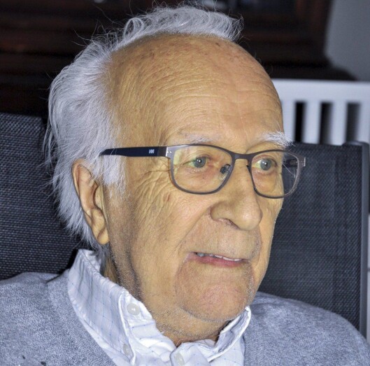 Reidar Nielsen, nå 80 år. Reidar Nielsen, nå 80 år.
