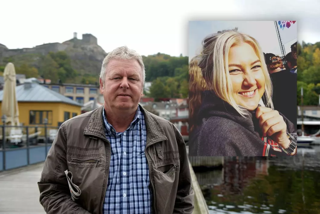 Emely Hansen begynner i fast jobb som journalist for sjefredaktør Hans-Petter Kjøge i Halden Arbeiderblad