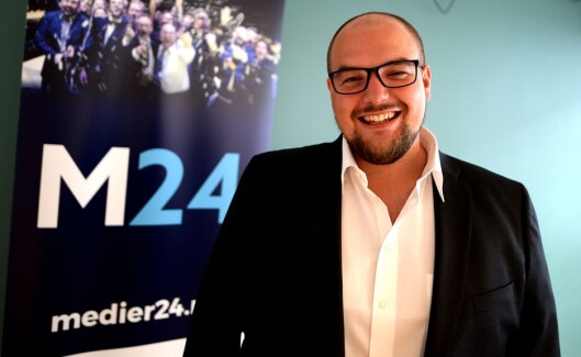 Redaktør og daglig leder Erik Waatland i Medier24. Redaktør og daglig leder Erik Waatland i Medier24.