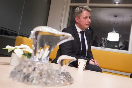 Per-Willy Trudvang Amundsen (Frp), justis- og beredskapsminister. Per-Willy Trudvang Amundsen (Frp), justis- og beredskapsminister.