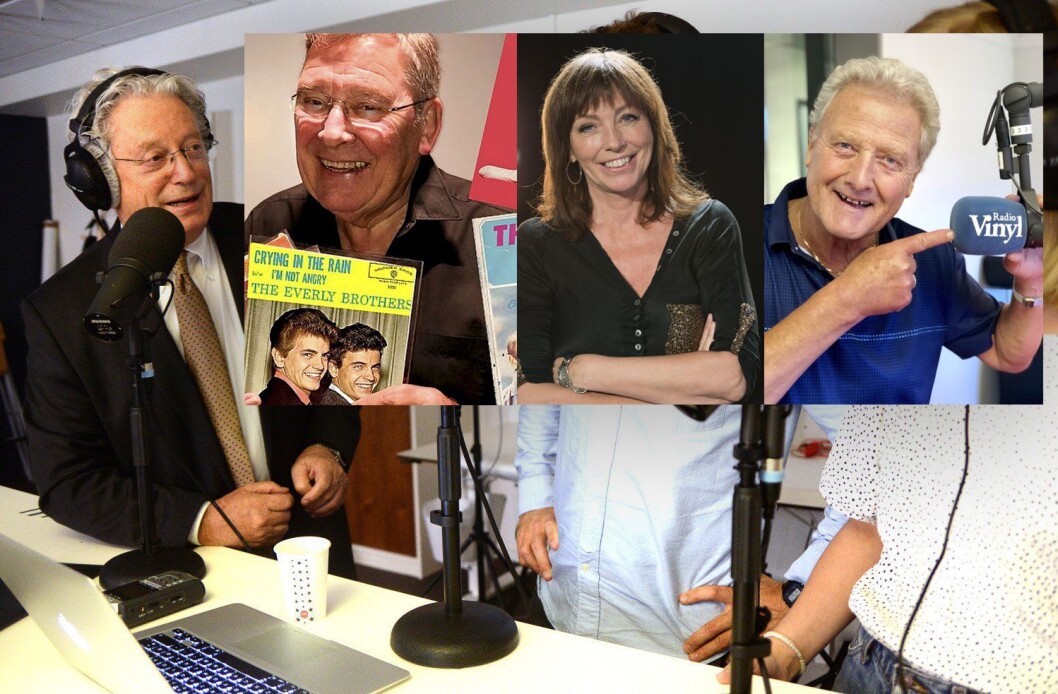 Christian Borch og Dan Børge Akerø skal sammen med Vidar Lønn-Arnesen, Espen Thoresen, Siv Stubsveen og Anita Skorgan ta for seg hver sin gren av musikkhistorien i Radio Vinyl. Christian Borch og Dan Børge Akerø skal sammen med Vidar Lønn-Arnesen, Espen Thoresen, Siv Stubsveen og Anita Skorgan ta for seg hver sin gren av musikkhistorien i Radio Vinyl.