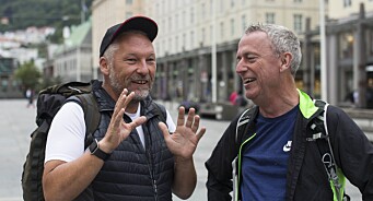 - Lars Monsen, gå og legg deg: Her har TA-redaktør Ove Mellingen startet gåturen fra Bergen til Skien