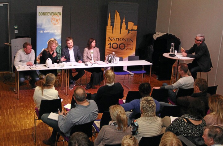 Nationen arrangerte dyrevelferdsdebatt på Garborgsenteret på Bryne.