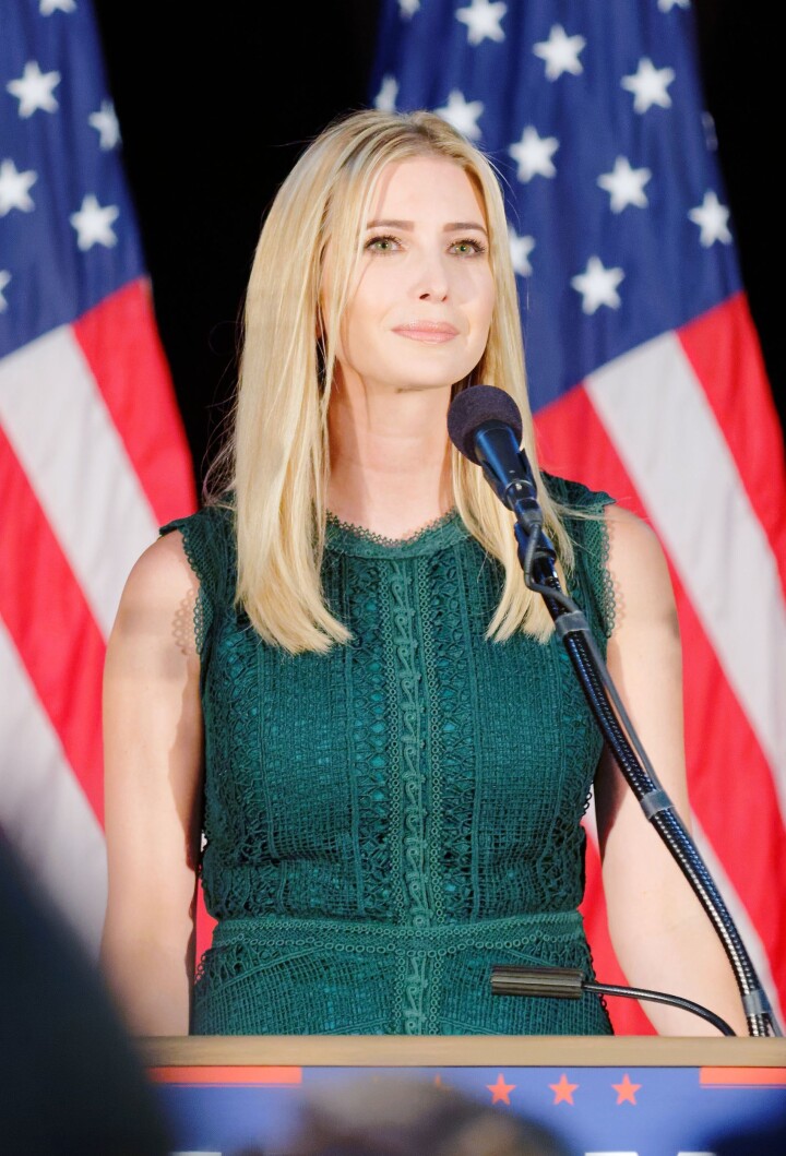 Ivanka Trump.