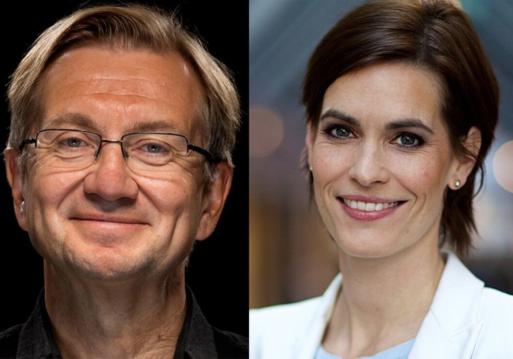Mediekritiker Trygve Aas Olsen og distriktsredaktør Dyveke Buanes i NRK Hordaland. Mediekritiker Trygve Aas Olsen og distriktsredaktør Dyveke Buanes i NRK Hordaland.