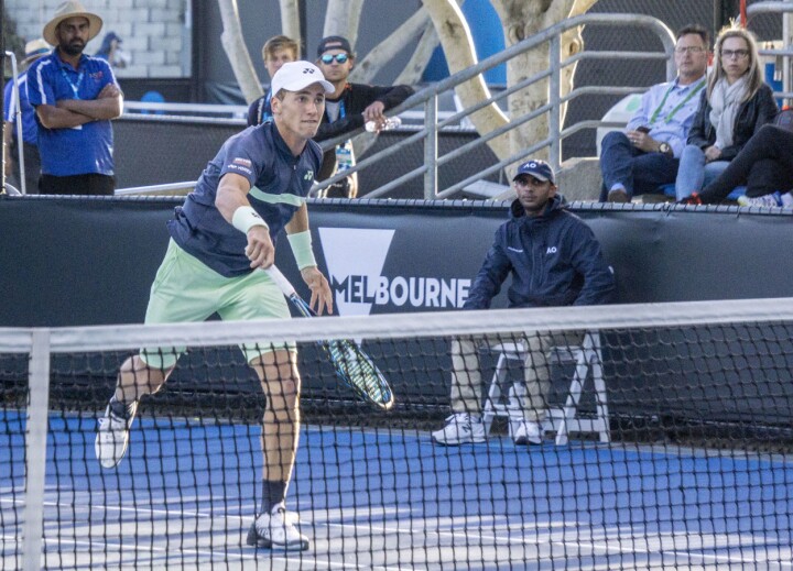 Du får flere muligheter til å se tennisspiller Casper Ruud på skjermen, etter at Amedia har kjøpt rettighetene til NM i tennis. Foto: Lars Eide / NTB Scanpix