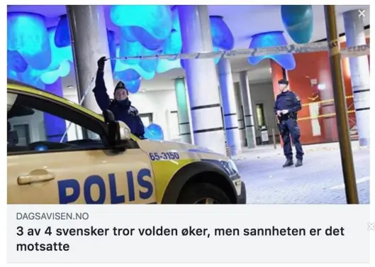 Faksimile fra Dagsavisen. Faksimile fra Dagsavisen.
