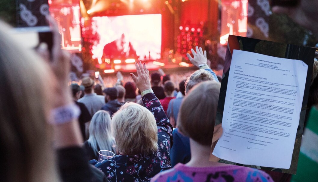 Erna Solberg koste seg på Kendrick Lamar-konserten, men pressefotografene fikk ikke ta bilder av artisten. Diskusjoner om fotoforbud- og restriksjoner har preget Øya-dekningen i mediene. Erna Solberg koste seg på Kendrick Lamar-konserten, men pressefotografene fikk ikke ta bilder av artisten. Diskusjoner om fotoforbud- og restriksjoner har preget Øya-dekningen i mediene.