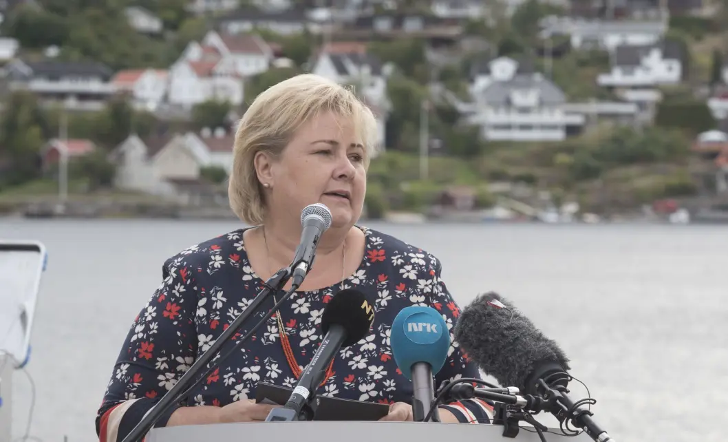 Statsminister Erna Solberg. Statsminister Erna Solberg.