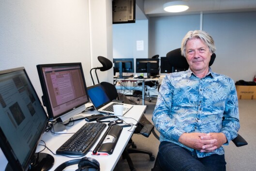 Redaktør Erik Stephansen i Nettavisen. Redaktør Erik Stephansen i Nettavisen.