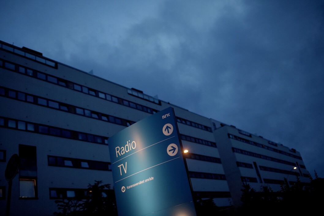 NRK på Marienlyst. NRK på Marienlyst.