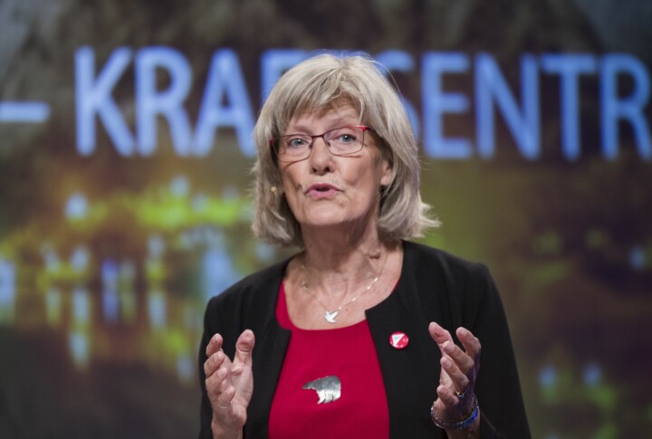 Karin Andersen, stortingsrepresentant (SV), her i debatt under Arendalsuka. Foto: Terje Pedersen / NTB Scanpix