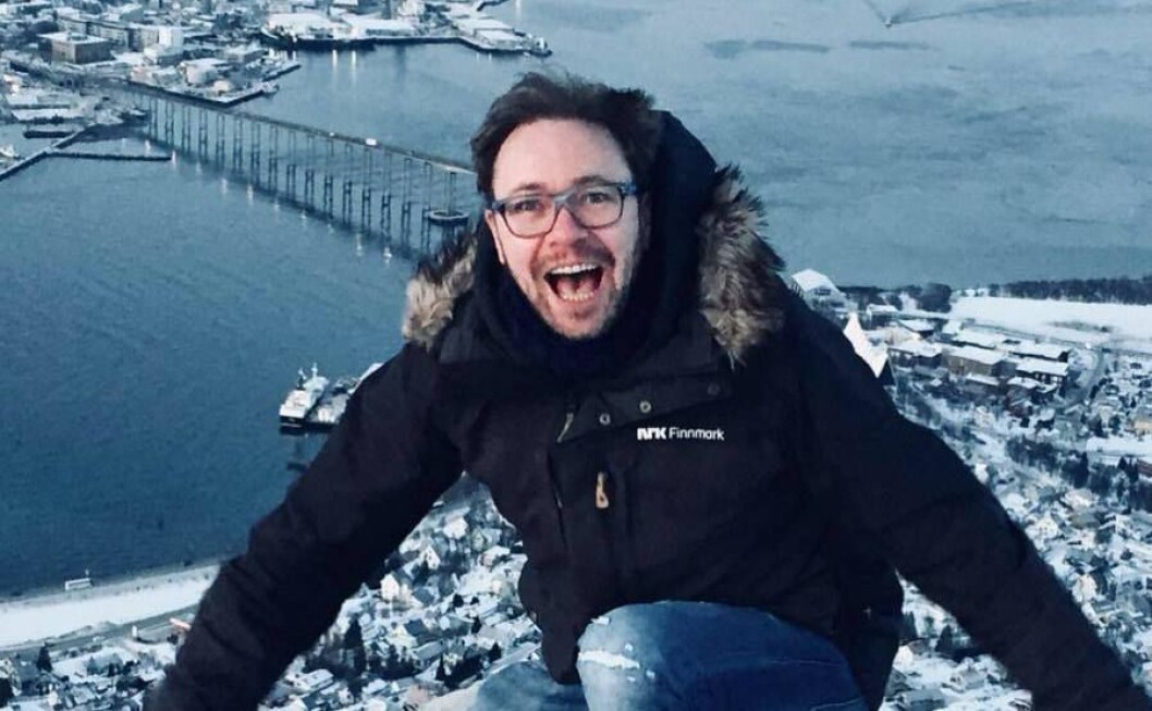 Kenneth Strømsvåg, her i Tromsø. Kenneth Strømsvåg, her i Tromsø.