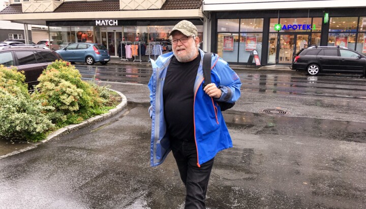 Lars Rekaa,redaktør i Lyngdal Avis.