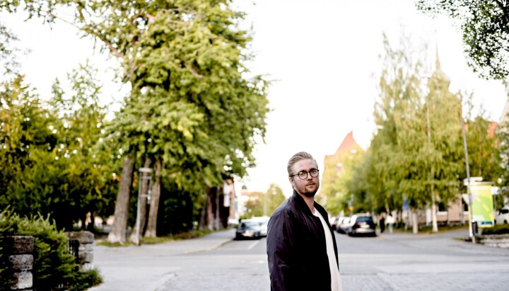 Marcus Persson Åsling, politisk redaktør i Östersundposten.