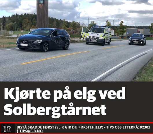 Slik ser den nye tips-boksen ut på Fredrikstad Blads nettside ut. Rød markering lagt på av Medier24. Slik ser den nye tips-boksen ut på Fredrikstad Blads nettside ut. Rød markering lagt på av Medier24.