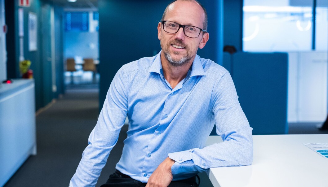 Per Magne Tveiten, konsernsjef i Mentor Medier. Per Magne Tveiten, konsernsjef i Mentor Medier.