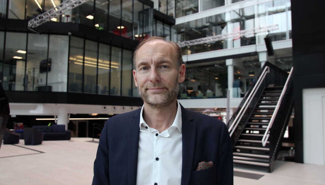 Knut Olav Åmås, direktør i Fritt Ord. Knut Olav Åmås, direktør i Fritt Ord.