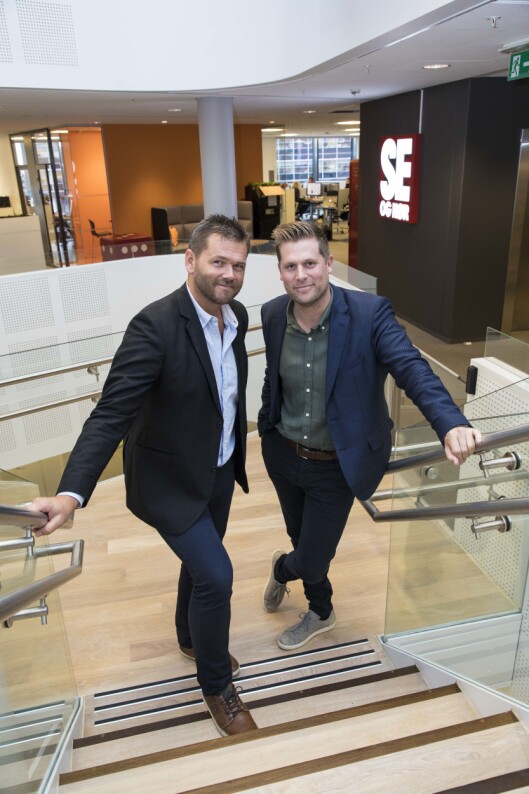Digitalredaktør Jonas Jørstad i Seoghør.no og i Dagbladet Kjendis - og videodirektør Mads A. Andersen i Aller Media. Digitalredaktør Jonas Jørstad i Seoghør.no og i Dagbladet Kjendis - og videodirektør Mads A. Andersen i Aller Media.